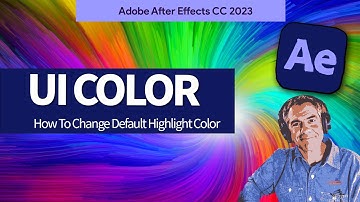 How To Change Highlight Color in After Effects