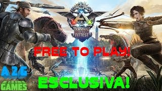 ARK Survival Of The Fittest ESCLUSIVA Battle Royale Hunger Games Gratis Free Gameplay ITA Let's Play
