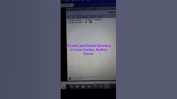 Create & Delete Directory In Linux, Centos, Redhat