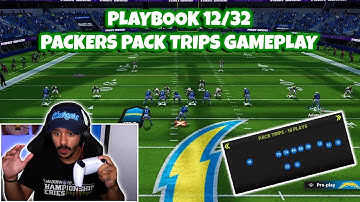 Packers Pack Trips Mini Scheme Gameplay | Playbook 12/32 | Madden 22 Ultimate Team Gameplay