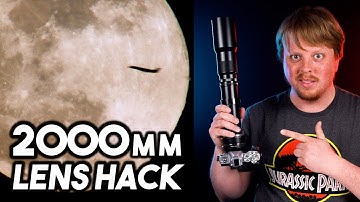 2000mm Lens Hack - Turning a 500mm Lens into a 2000mm Lens