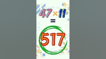 Master Mental Math: Easy Trick for Multiplying by 11 | Boost Your Arithmetic Skills #speedmath