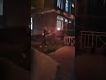 🔥 Russian Woman's Insane Fire Show at Night in Manali! 😱 #shorts