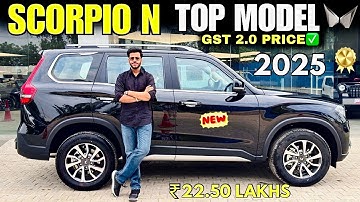 Mahindra Scorpio N Z8L Top Model 2025 Detailed Review ✅ Scorpio N Z8L Diesel Manual Price & Features