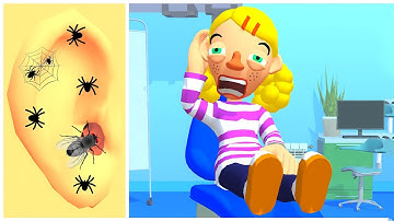 Earwax Clinic 🕷👂🦟 Game NEW UPDATE in Max Level Gameplay iOS,Android Best Mobile Game #7