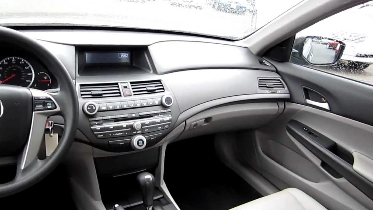 2009 Honda Accord Lx Gray Stock B2026 Interior Youtube