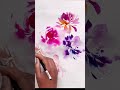 Flower flurry - #watercolor #watercolorart #paint #watercolorfloral