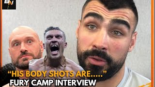 NEW! TYSON FURY SPARRING PARTNER ALEXIS BARRIERE REVEALS FURY “INSANE” CARDIO & POWER!