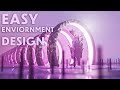 Blender - Easy Environment Design (Blender 2.8)