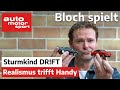 Handy-Driften mit dem Mercedes 190 Evo 2: Wie funktioniert's? - Bloch spielt #10 | auto motor sport