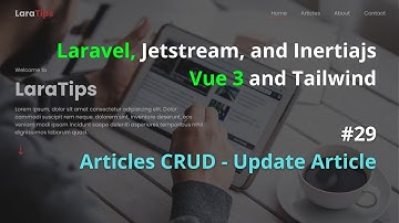 Part 29 - Articles CRUD - Update Article