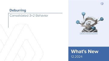 Deburring - Consolidated 3+2 Behavior