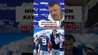 "There's a calmness to him" 😌 #patriots #nfl #shorts
