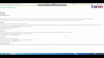 PD43 드라이버, 프린터 세팅