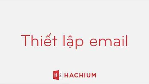 Jak nastavit nastavení e-mailu?