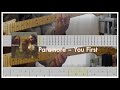 paramore - you first guitars cover w/tabs