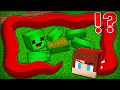 How JJ Became SNAKE to EAT Mikey in Minecraft Challenge - Maizen