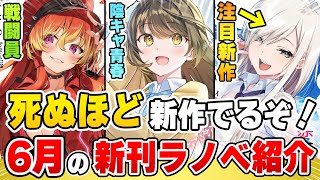 【6月上旬発売】期待の新シリーズが多すぎる！ 注目ラノベ情報をまとめて紹介！【新刊ラノベまとめ】【ヒーロー文庫／スニーカー文庫／HJ文庫／講談社ラノベ文庫】【2022年6月】