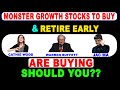 10x Growth Stocks To Buy & Retire Early, Cathie Wood, Warren Buffett, Jack Ma are Buying Should You?