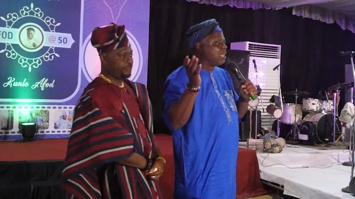 HEAR WHAT VETERAN ACTOR DELE ODULE SAYS ABOUT KUNLE AFOD AT HIS 50th YEARS BIRTHDAY