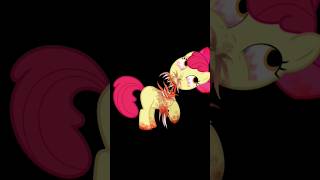 my little parasite Apple Bloom infected #mylittlepony #au #parasite #gore música de  @Pynzita.