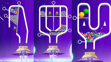 Space Pin Master Puzzle Ball Game - All Levels Gameplay Walkthrough Part 1 Lvl 1-29 iOS, Android