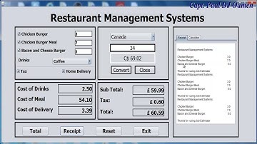 Overview of How to create Restaurant Management Systems in Java NetBeans