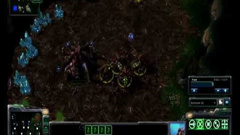 Starcraft 2 beta - queen rush