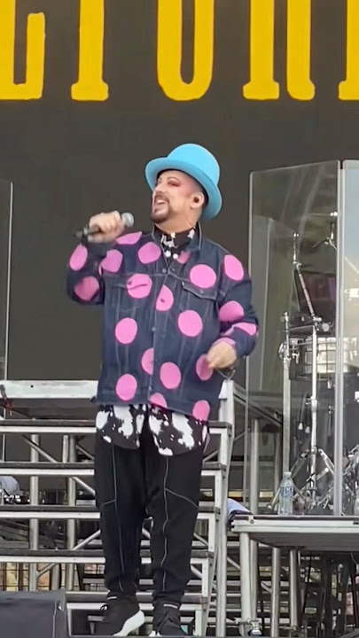 Boy George & Culture Club | Karma Chameleon | Badminton Estate | 2022 #boygeorge #cultureclub