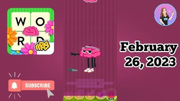 WordBrain Birdwatching Event February 26, 2023 Answers