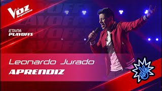 #TeamMontaner - Leonardo Jurado - "Aprendiz" - Playoffs - La Voz Argentina 2022