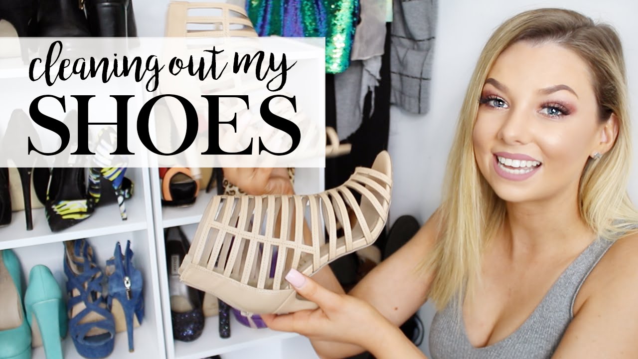 Cleaning Out My Shoes - Closet Organization & Capsule Wardrobe Pt 2