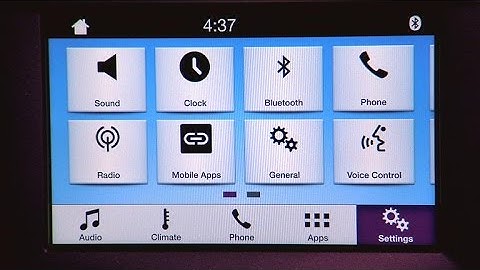 The new Ford Sync 3
