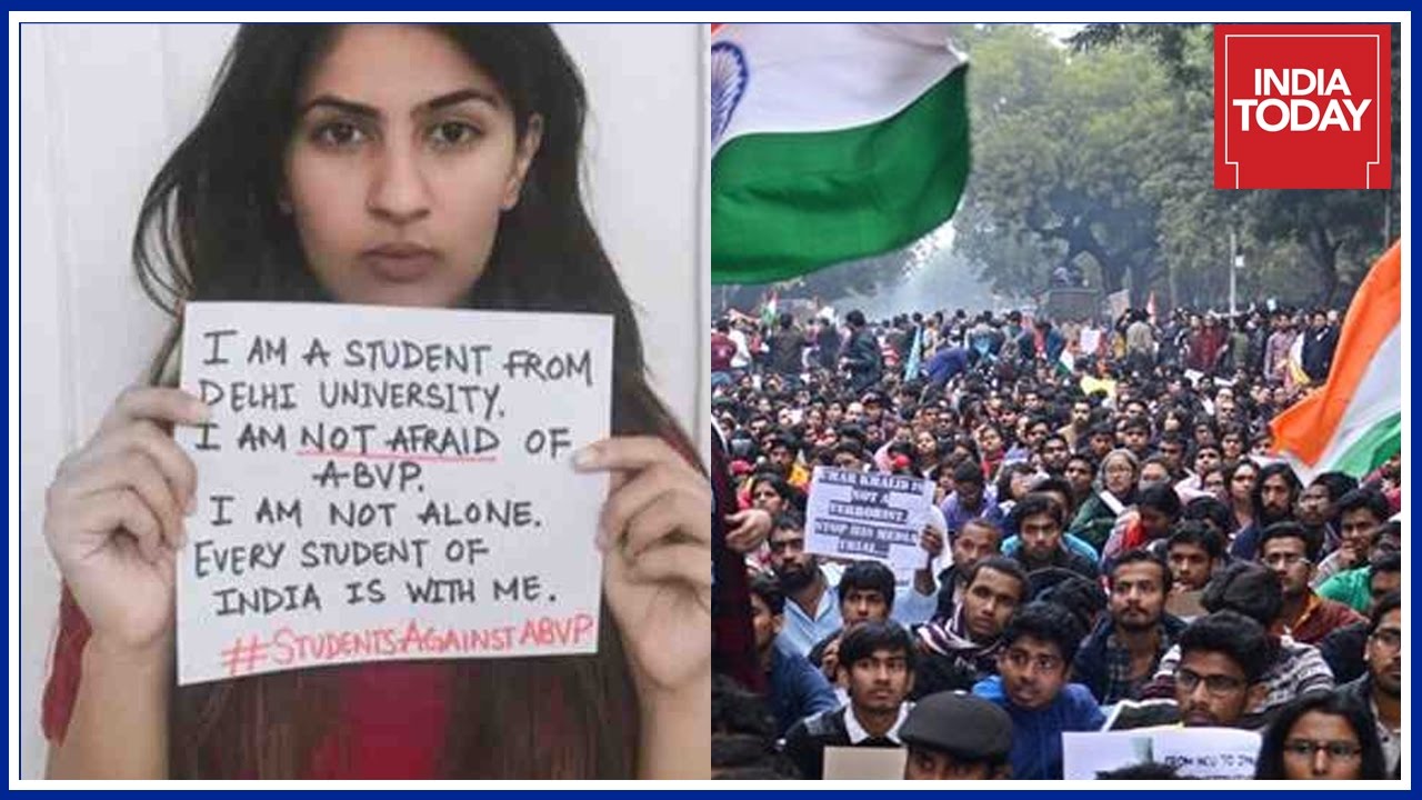 Gurmehar Withdraws From Campaign ; Urges Students To Gather For AISA March