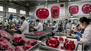 Inside the Mogok Ruby Mine: The 25-Carat Sunrise Ruby Worth $30 Million (Full Process)