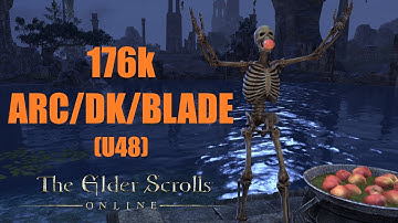 ESO - Arcanist/Dragonknight/Nightblade 176k PvE DPS Build - U48