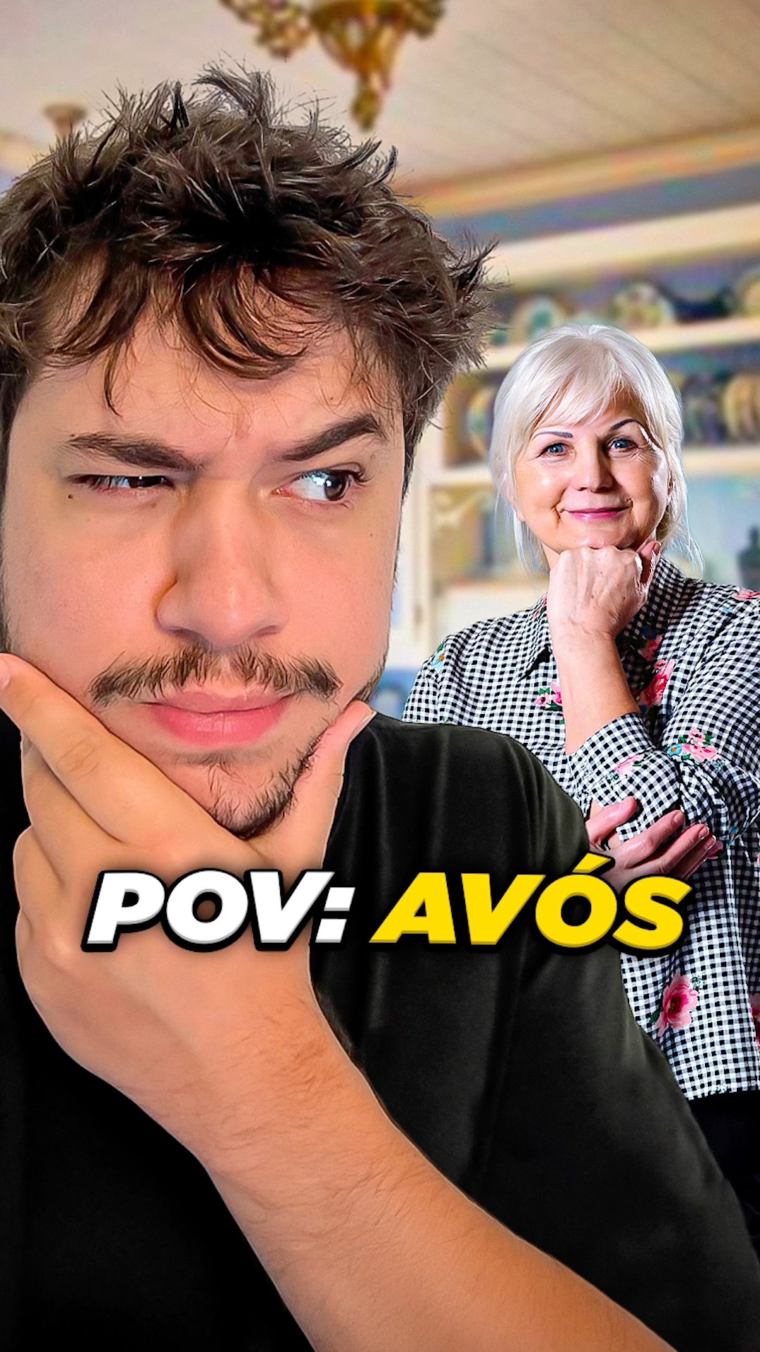 POV: avós #livedobrino #humor #MundinhoBrino