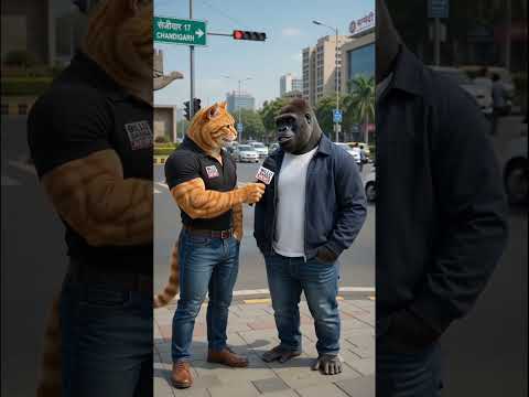 😹 Buff Cat Reporter Breaking News | Funny AI Cat News Interview 😂
