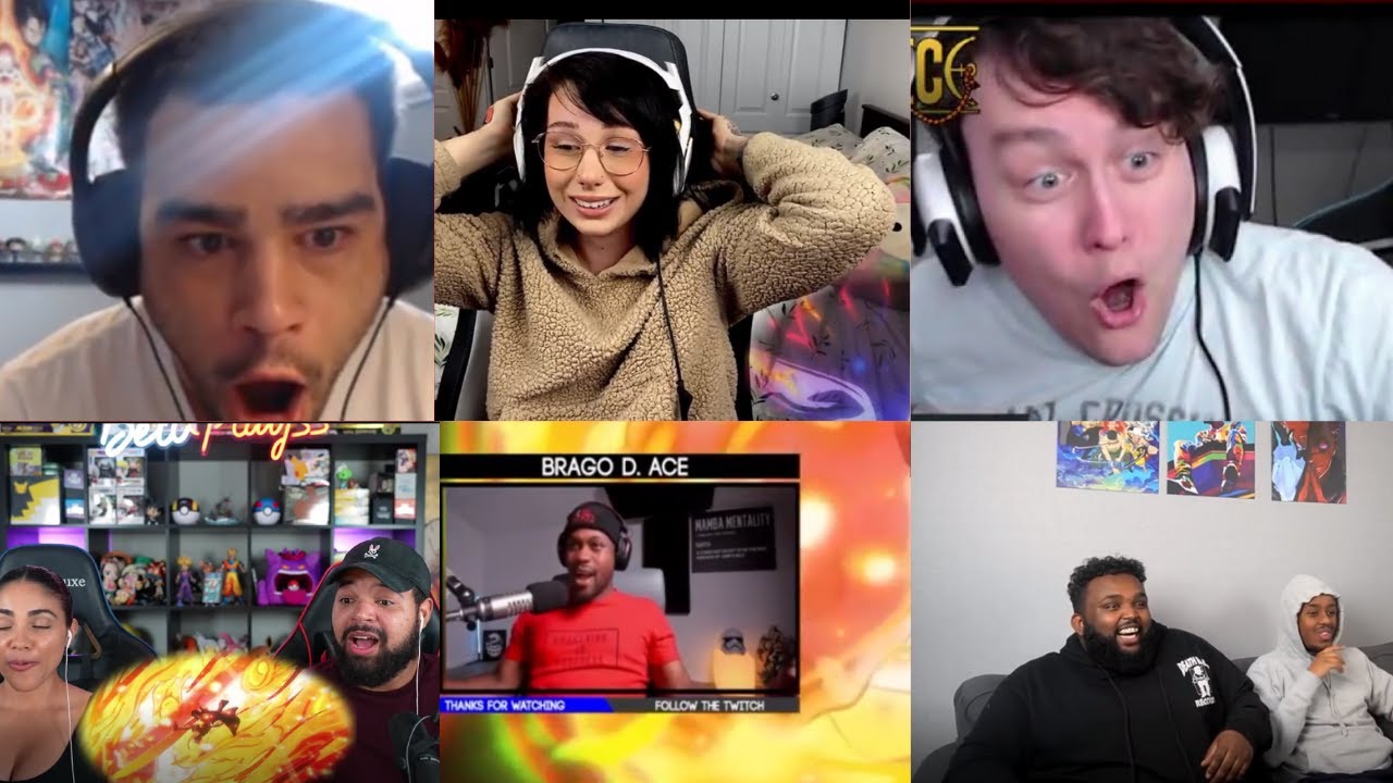 One Piece episode 1015 RED ROC reaction Mashup