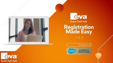 Event Registration - Easy as 1-2-3!
