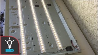 Improvisando la reparación de una televisión LED