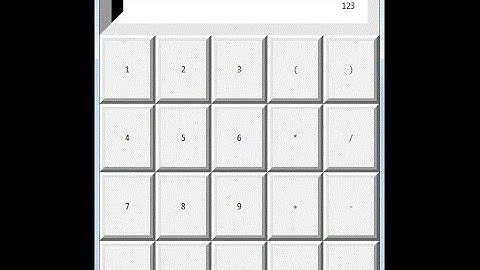 Python Tkinter GUI Tutorial 4  - Modified Calculator with Full Code