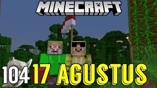 MEMBUAT BENDERA INDONESIA MINECRAFT - SURVIVAL SERIES #104