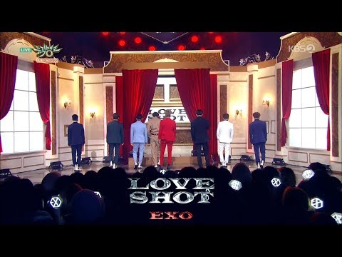 EXO (엑소) - Love Shot Stage Mix 무대모음 교차편집