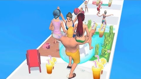 beach party run 3d👙🏖 (Android,iOS)