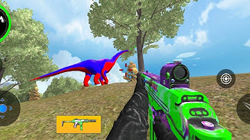 Wild Animal Hunter 3D - Dinosaur Hunter Game - Android Gameplay #164