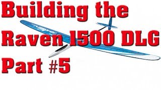 HobbyKing Raven 1500 DLG - Build Pt5 - Connecting the Pull Line & Spring for Stab