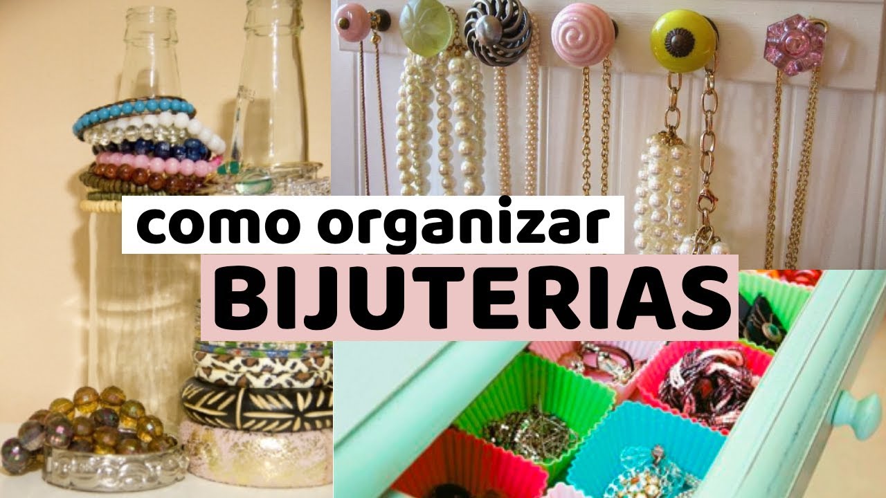 Ideias Criativas - Organizar bijuteria - Casinha de Chá