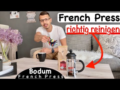 Video: So Reinigen Sie Eine French Press Und Andere Kaffeegeräte