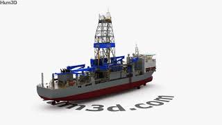 Noble Drillship 3D model by 3DModels.org